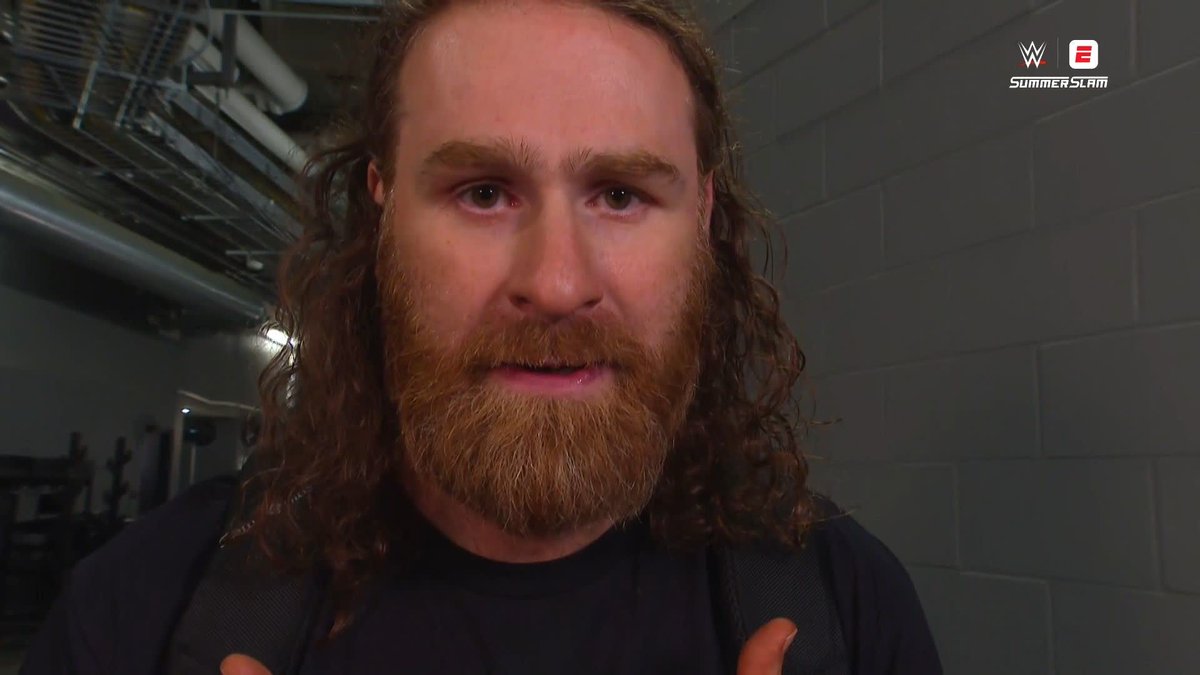 .Sami Zayn with a PASSIONATE response to CM Punk's WWE Title reign! Will he defeat Finn Balor tonight at #SummerSlam? 👀 #SummerSlam streams TONIGHT at 6PM ET/3PM PT on the ESPN App with ESPN Unlimited!