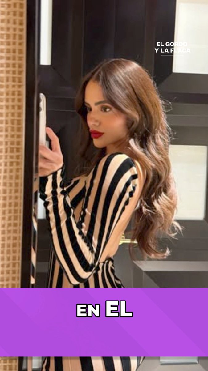 😳❤️ Samadhi Zendejas habla por primera vez de su romance con Gabito #ElGordoyLaFlaca, de lunes a viernes 4P/3C por @univision