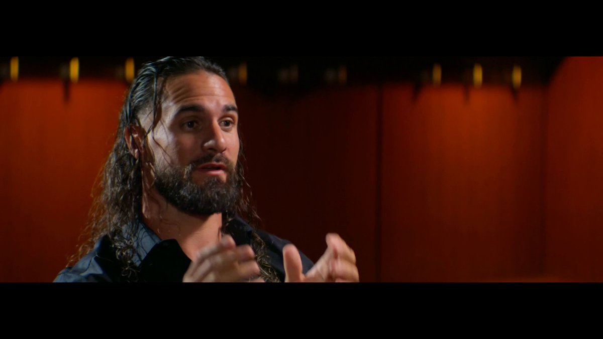 "I think about it all the time." Seth Rollins believes the chair shot to the back of Roman Reigns was the "right decision" 👀