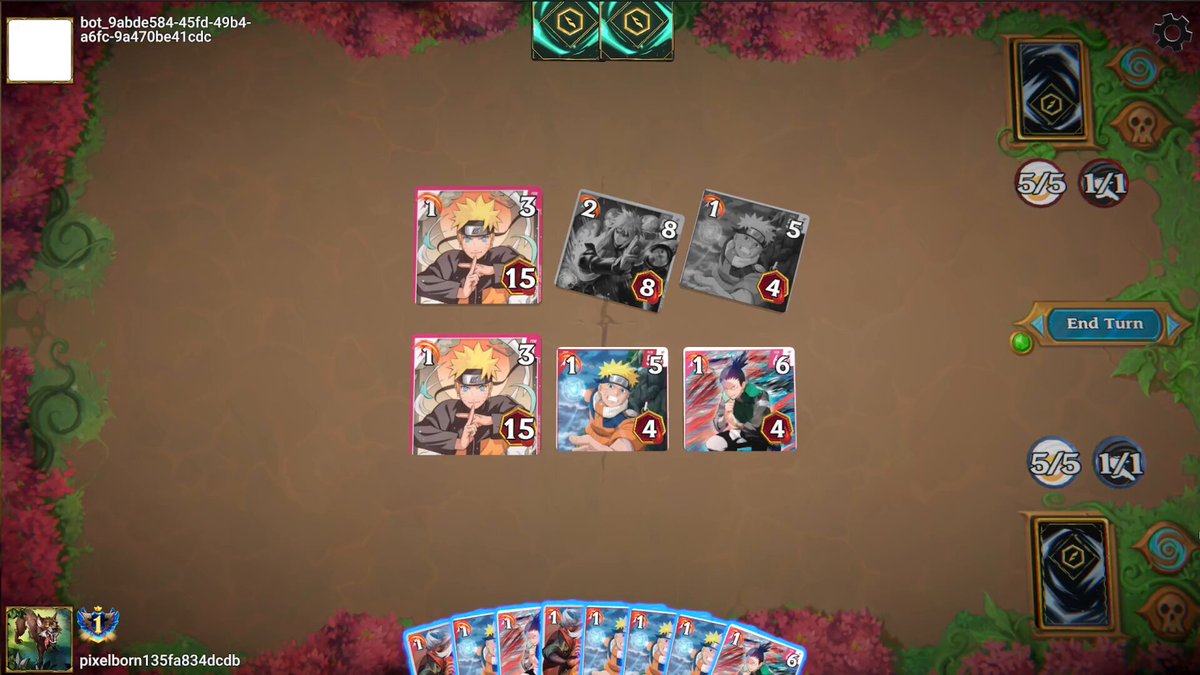 Back from a family holiday, had some time to code the Naruto Card Game simulator. Pretty much done. Will do some more testing tomorrow and make it public. Still plenty of questions on rulings. #NarutoCardGame