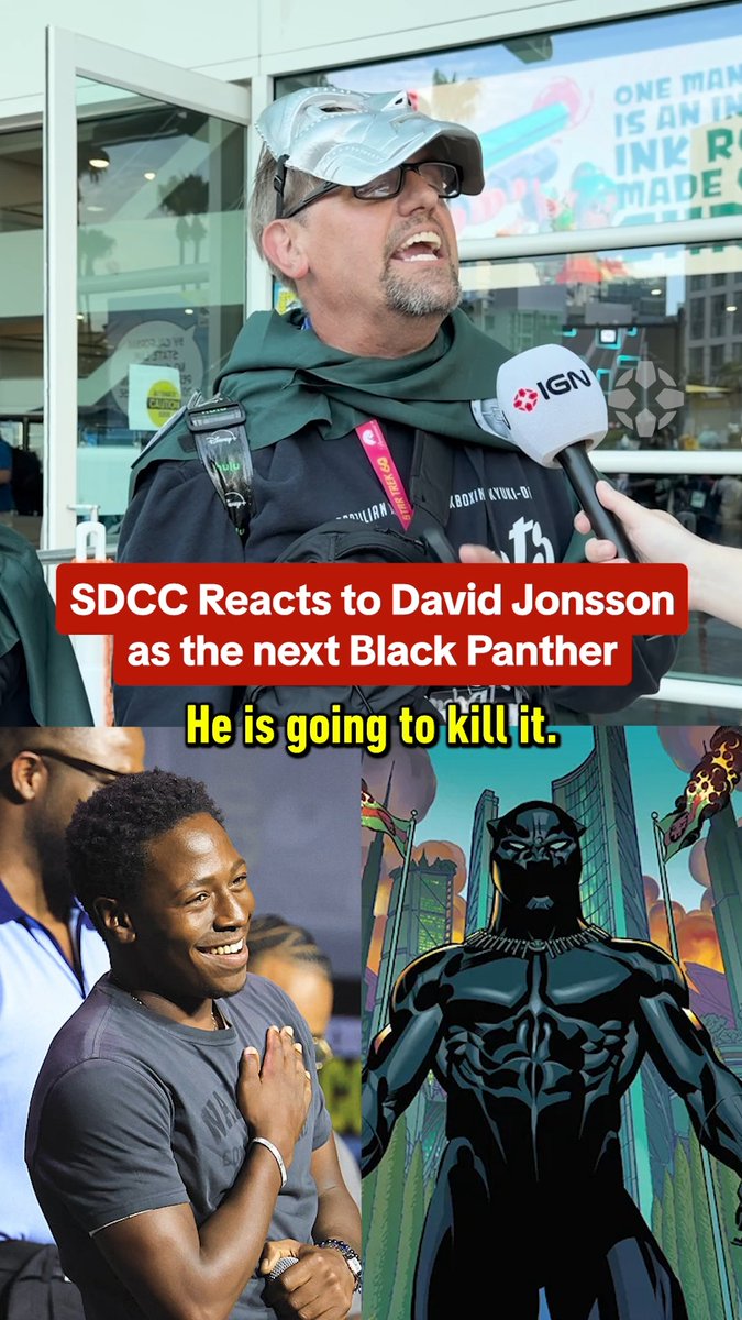 ICYMI: Here's how fans reacted to David Jonsson as the new Black Panther.