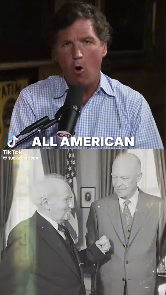 Tucker Carlson: "All American presidents since 1963 have done what Israel wanted us to do. And now it's really hurting us." cc: tuckercarlson on TikTok