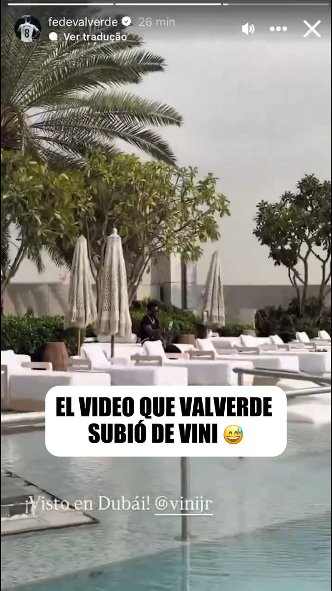 "VISTO EN DUBÁI" 😅 Vinícius es protagonista de la historia de Valverde...
