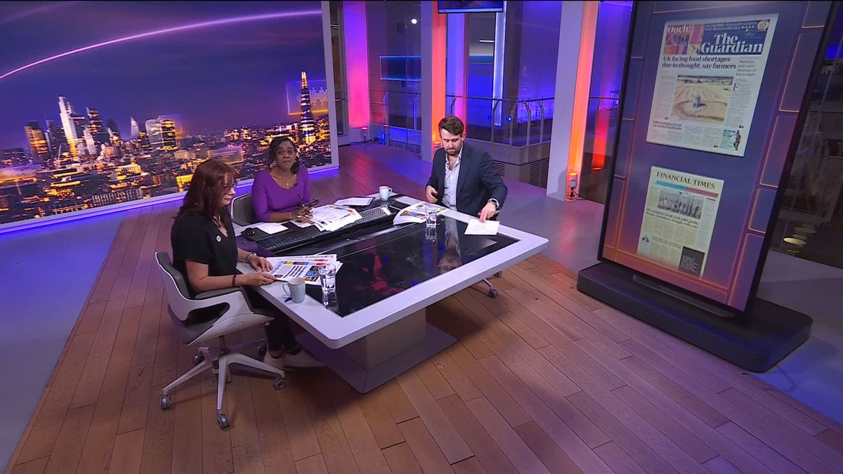 What's on Monday's front pages? ๐ฐ Gillian Joseph is joined by Daily Mail senior political correspondent Calgie and investigative journalist fleetstreetfox for a first look at tomorrow's top stories. #PressPreview: ๐บ Sky 501