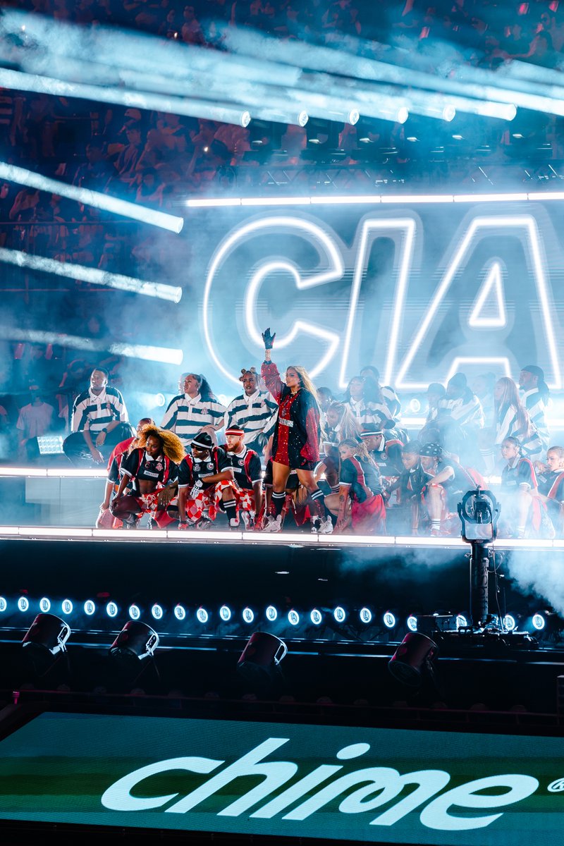 We are running it back and taking you behind the scenes of the halftime show with Ciara for the Major League Soccer All-Star Game presented by Chime 💚🔥