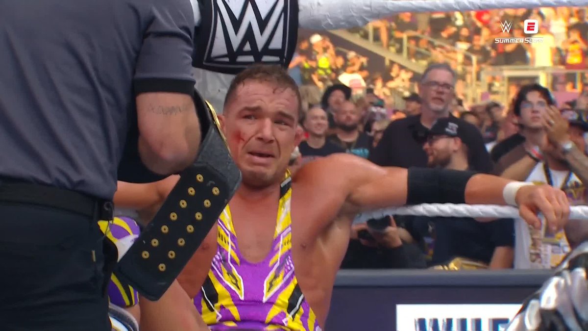 CHAD GABLE IS INTERCONTINENTAL CHAMPION!!! 🏆 The FIRST singles Title in Chad Gable's WWE career!!