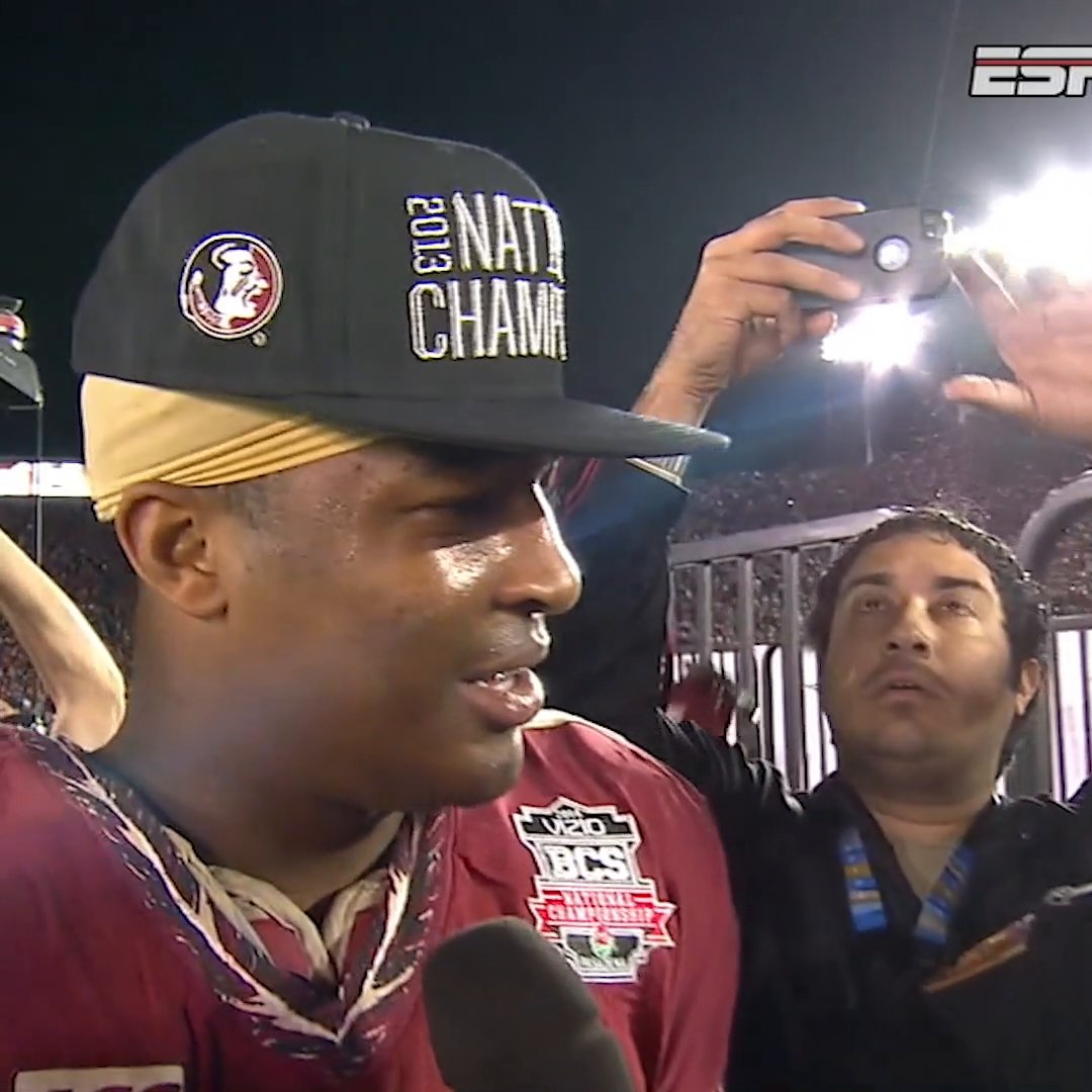 Jameis Winston’s 80-yard game-winning drive to win the national title for Florida State 🏆