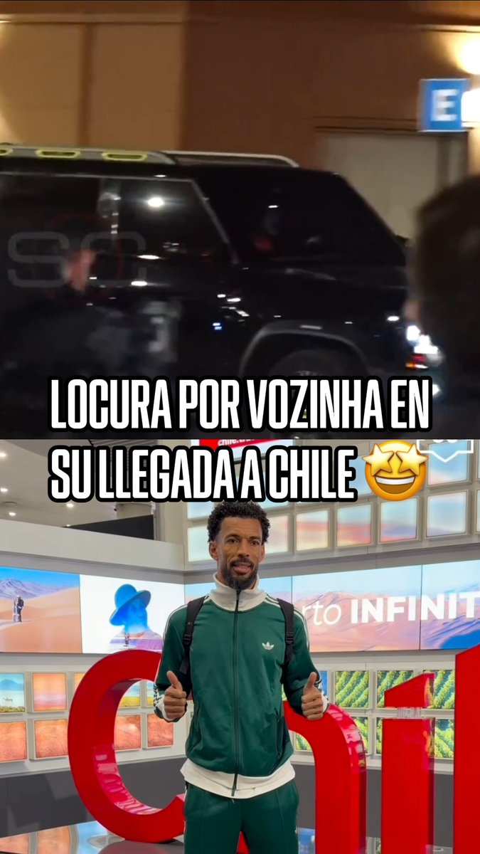 ¡LO QUE GENERA VOZINHA! 🧤🔥 🇨🇻 El portero de Cabo Verde ya llegó a Santiago de Chile para ser presentado como nuevo jugador del Colo-Colo. 📹 SportsCenter