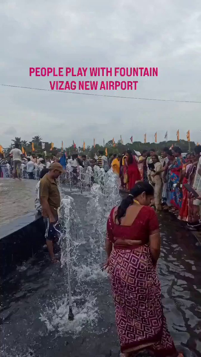 ఇన్స్టాగ్రామ్ లో దీన్ని ట్రోల్ చేస్తున్నారు!! It is actually good to see them like this. శంషాబాద్ ఎయిర్ పోర్ట్ ఓపెన్ చేసినపుడు నేను స్వయంగా వెళ్లాను - ఇది నా ఎక్స్పీరియన్స్!! ఆ చుట్టుపక్కల గ్రామాల ప్రజలు, హైదరాబాద్ సిటీ నుంచి, నేనైతే ఆంధ్రా నుంచి అపుడే కొత్తగా హైదరాబాద్ వచ్చాను, తండోప తండాలుగా వచ్చే వాళ్ళు - ఎయిర్పోర్ట్ ని కళ్ళారా చూసి, కొంచం సేపు అక్కడ కూర్చుని, ఫోటోలు అవి దిగి మళ్లీ బస్ ఎక్కి వెనక్కి వెళ్ళేవాళ్ళు. ఎంతో దూరం నుంచి వచ్చేవాళ్ళు!! అదొక పండగ!! Don’t troll them!! My request!! వాళ్ళు కూడా మనలాంటోళ్లే!! ఉత్తరాంధ్రకి ఇది పండగ!! Ram Mohan Naidu Kinjarapu - ఇదొక పండగ, let them celebrate!! 🙏🏻🙏🏻🙏🏻
