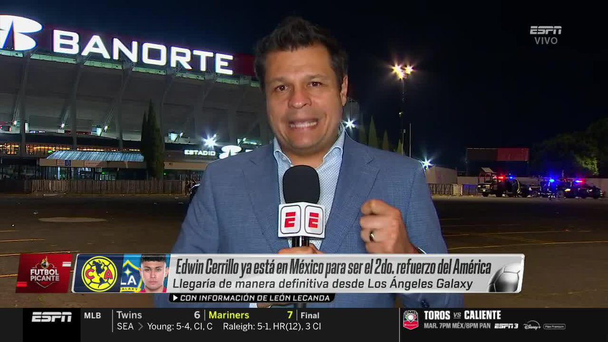 ¡AMÉRICA TENDRÁ OTRO FICHAJE! 🦅🔥 Edwin Cerrillo será el nuevo jugador del América. Disfruta Futbol Picante por ESPN y #DisneyPlus Premium. 📺
