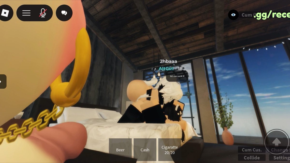 Needed to earn my robuxโฆ..๐ฉ #ebony #Nsfw #futa #backshots #doggy #sub #slavekink #condo #conds #Roblox #rule34