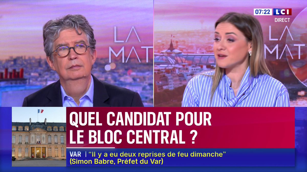 ☎️ Donc l’Elysée veut compliquer l’équation du Bloc Central en ajoutant un candidat sortit du chapeau… Un scénario fantaisiste qui risque surtout d’éliminer le Bloc Central du 2e tour et saboter sa succession ?… #Presidentielle2027