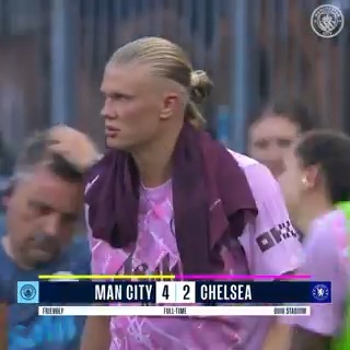 #OnThisDay: #ManCity 4-2 Chelsea [2024] ⚽️ [4' P, 5', 56'] @erling Haaland ⚽️ [55'] Oscar Bobb - ⚽️ [59'] Raheem Sterling ⚽️ [89'] Noni Madueke