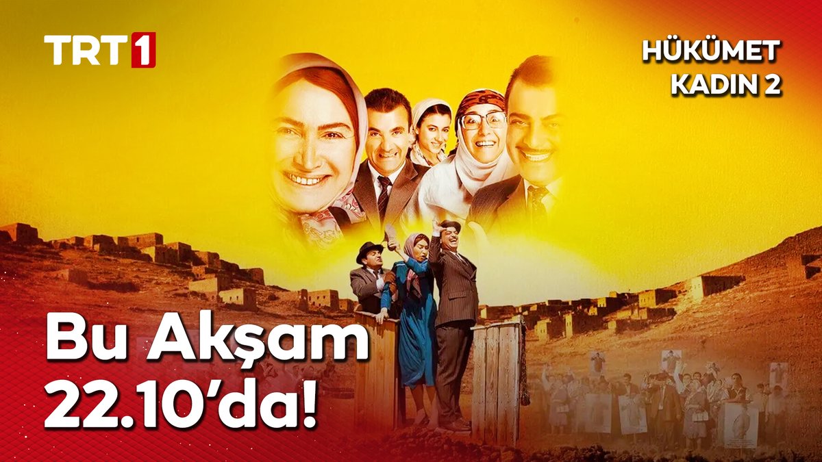 Midyat’ın belediye başkanlığı yarışı, eğlenceli olaylara ve kahkaha dolu bir maceraya dönüşüyor! 😊 “Hükümet Kadın 2” bu akşam saat 22.10'da TRT 1'de! 📺