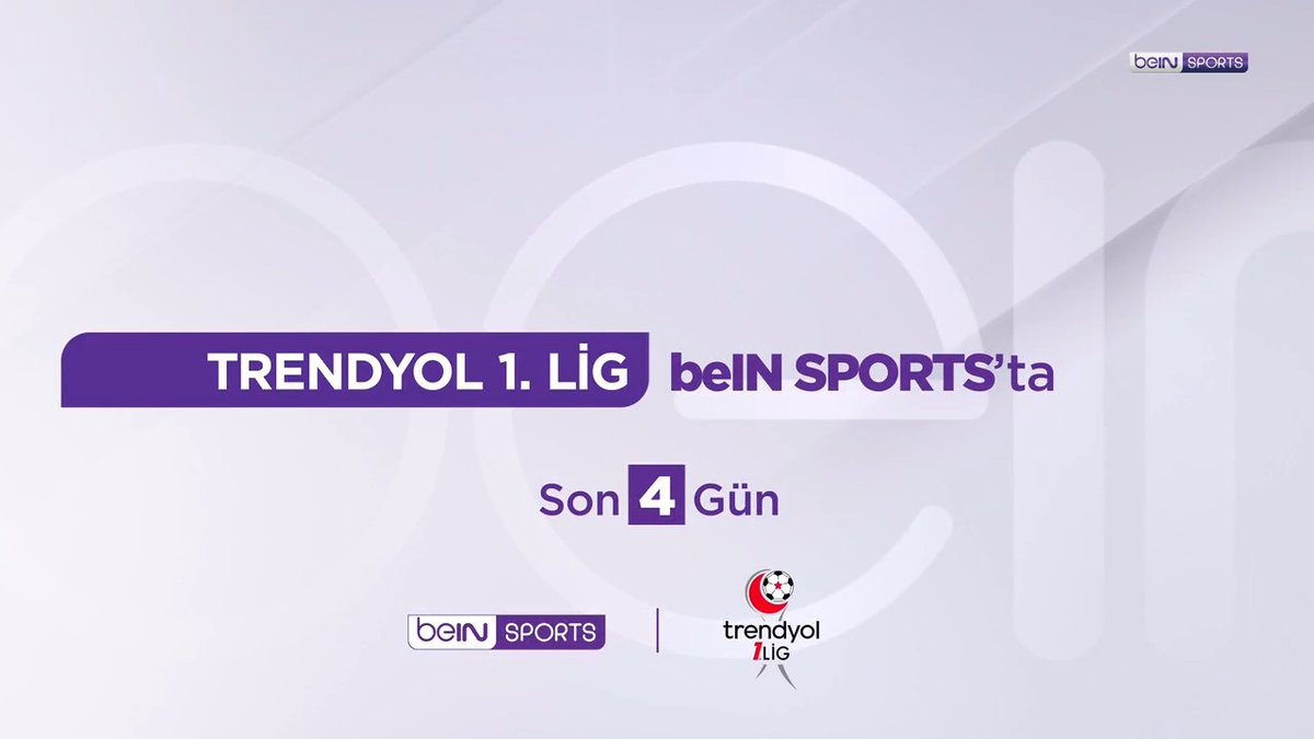 Trendyol 1.Lig Heyecanı Bu Cuma Başlıyor! ℹ Trendyol 1.Lig beIN SPORTS'ta, spiker bilgileri Kim Anlatıyor'da!