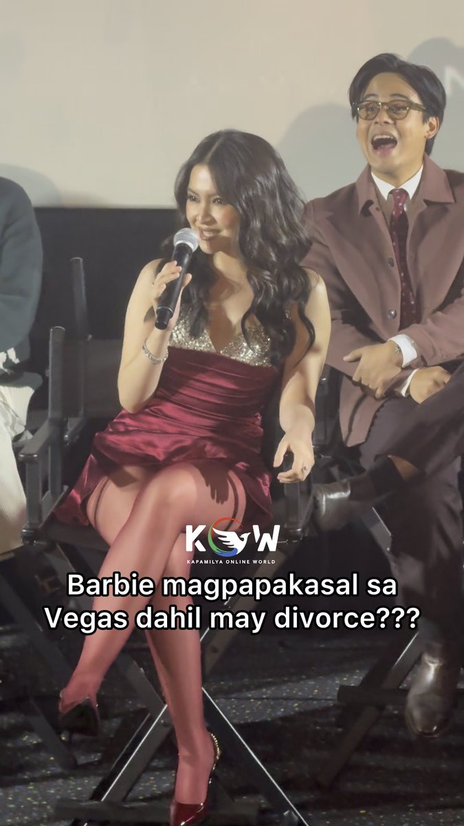 NAKAKALOKA! #BarbieForteza binunyag ang lugar kung saan niya gustong magpakasal dahil may Divorce!! 😅😂😂 #SavingCherryGrandMediacon #SavingCherry in Cinemas September 02