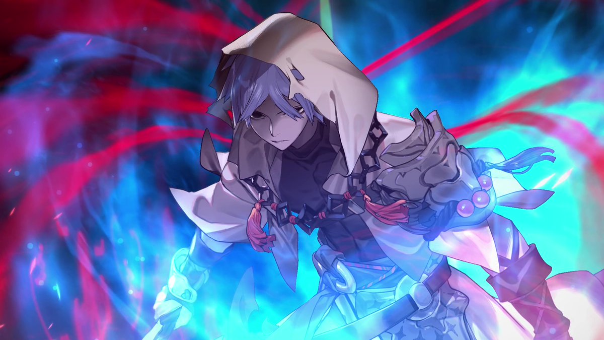 【カルデア広報局より】 期間限定「11周年記念 ハサン・サッバーハ(アズライール)ピックアップ召喚」でピックアップ中の新サーヴァント「★5(SSR)ハサン・サッバーハ(アズライール)」の宝具演出をご紹介! 本召喚は8月23日(日)12:59まで開催! 詳しくは→ #FGO #FGO11周年