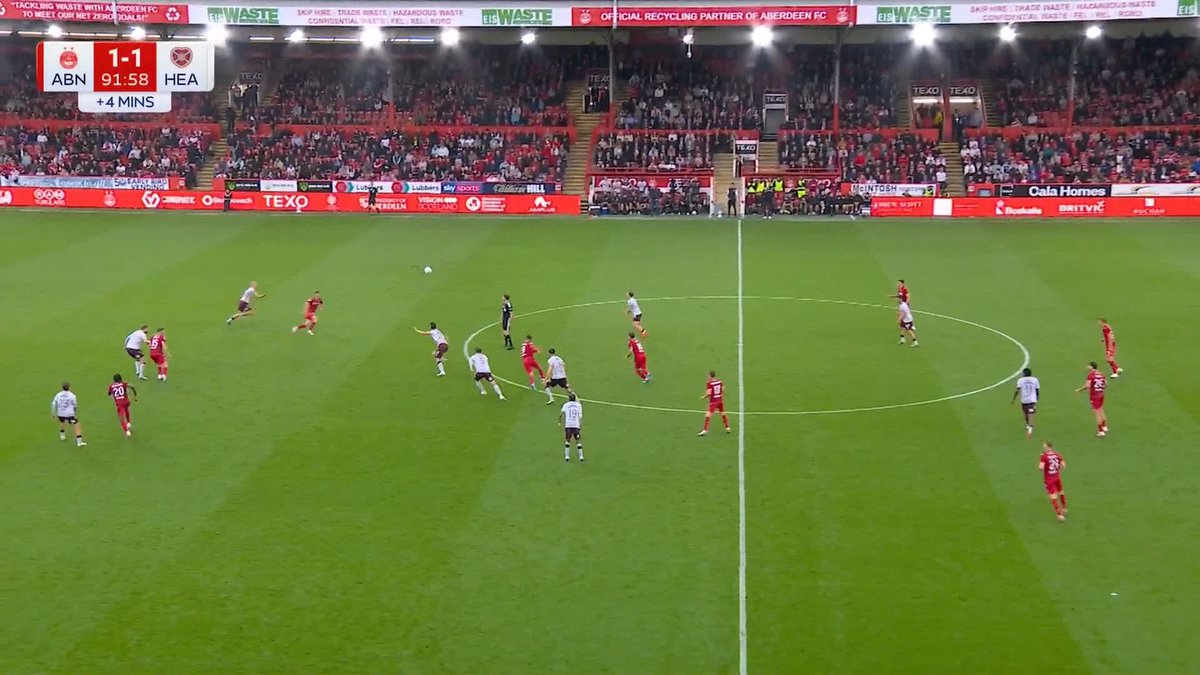 🗣️ "We trust that, on this occasion, justice will be served." Hearts will appeal this red card shown to Stuart Findlay during their defeat at Aberdeen on Saturday, as they cite a lack of consistency. Full story in comments 🔗⬇️