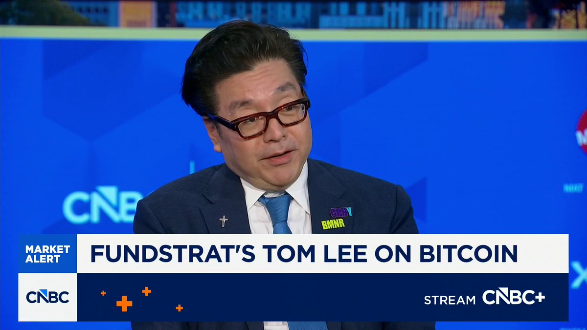 "I think 2027 could be one of the best years for the stock market," says Tom Lee of @Fundstrat.