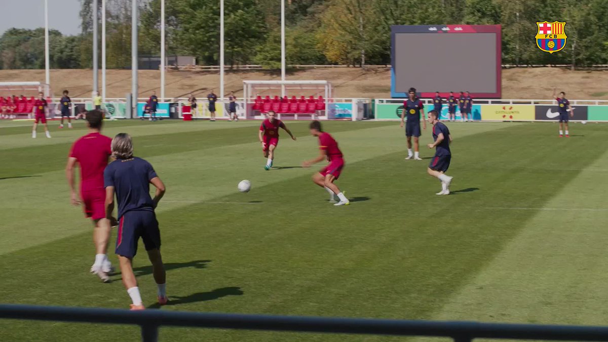 Training match to end stay in England. 💪
