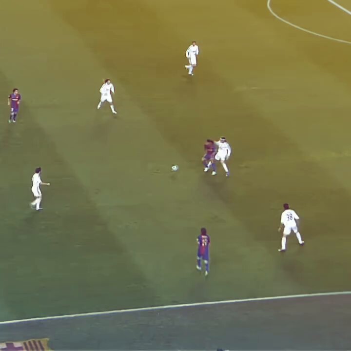 First career hattrick against Madrid, The Galacticos.. only 19 years of age btw 👀 Messi was destined to be the GOAT! 🐐