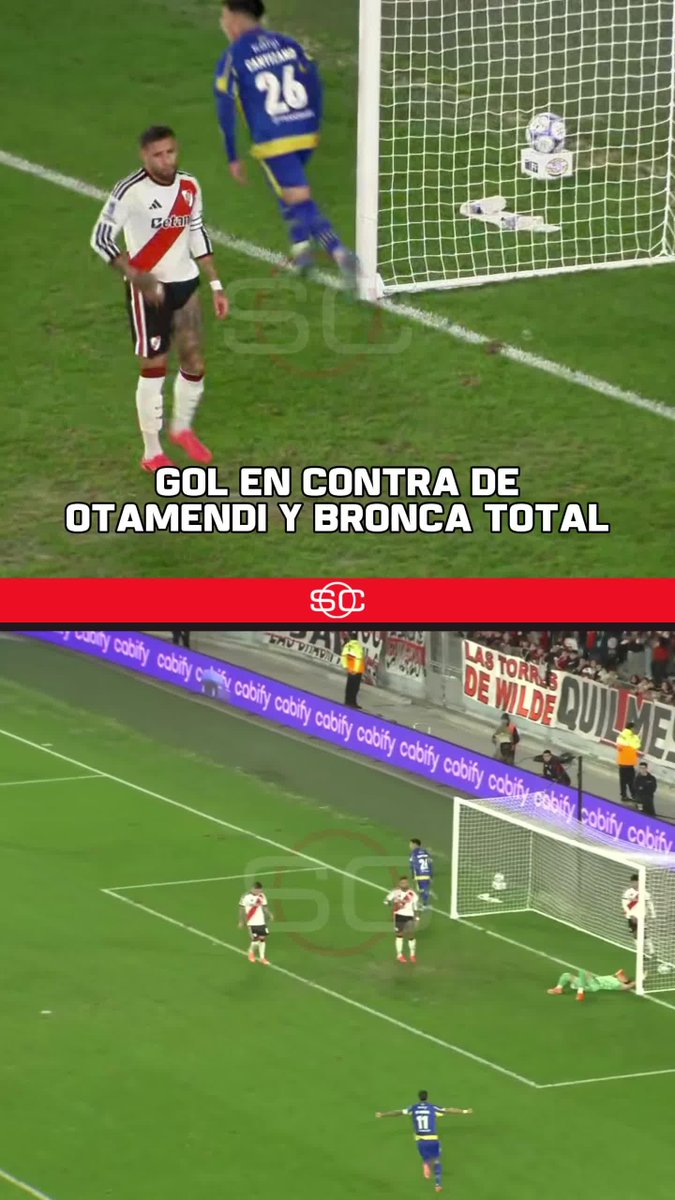 Les débuts de Nicolas Otamendi au service de River Plate sont compliqués : 3 défaites en 3 matchs avec ce CSC face à Rosario Central la nuit dernière... 🇦🇷😬