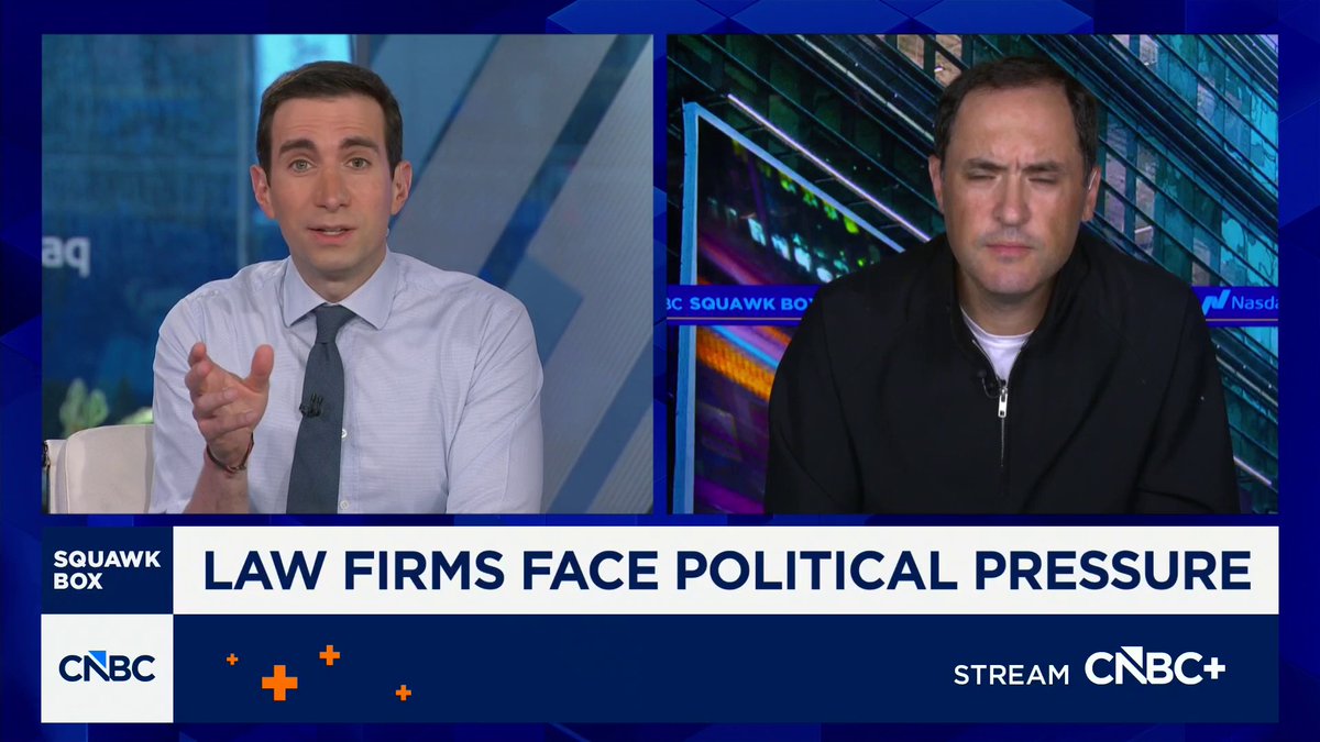The New York Times' Michael S. Schmidt weighs in on the paper's deep dive into prominent law firm Paul, Weiss. "The fear at Paul, Weiss was that if they didn't make a deal with the President that they were going to be persona non grata," he says.