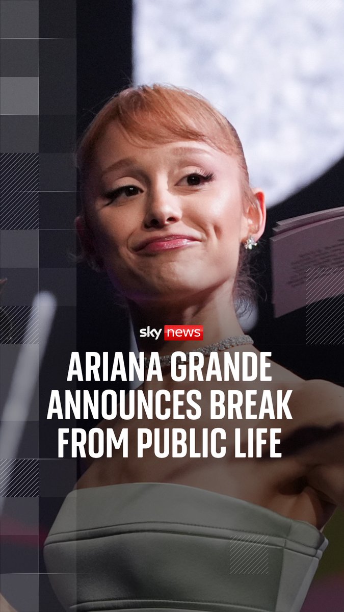 Ariana Grande is to step back from public life and will no longer star in West End production 'Sunday in the Park' with Wicked costar, Jonathan Bailey. She's not the first superstar to take a break from the limelight, explains Sky News' Katie Spencer.