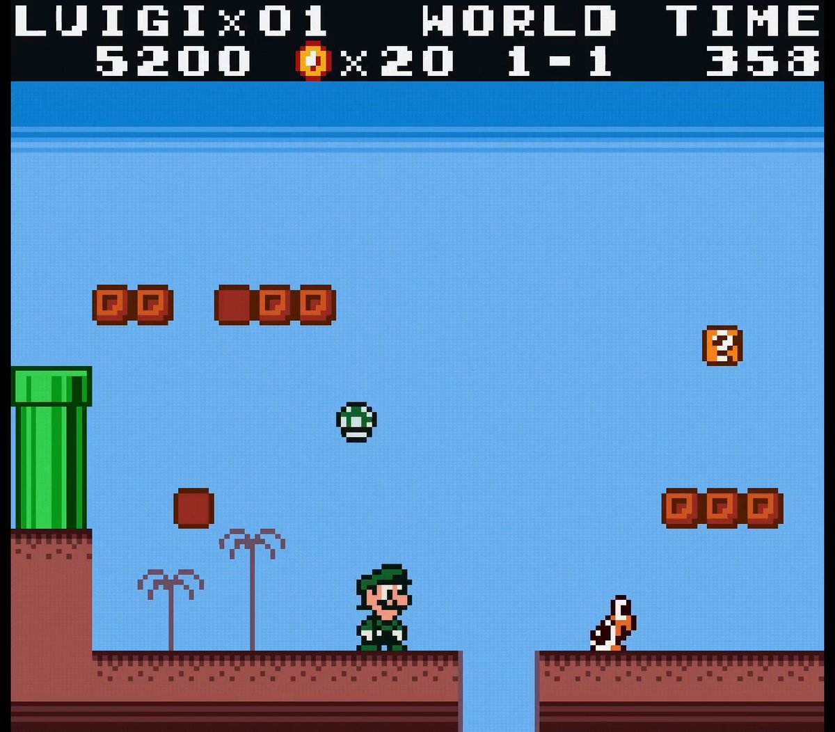 Mario Land is such a short game. It took me less than 30 minutes to see the ending playing through normally. Thankfully the DX version lets you toggle the hard mode on, switch to Luigi with slightly different physics, and enable a new graphics mode. Feels like a whole new game.