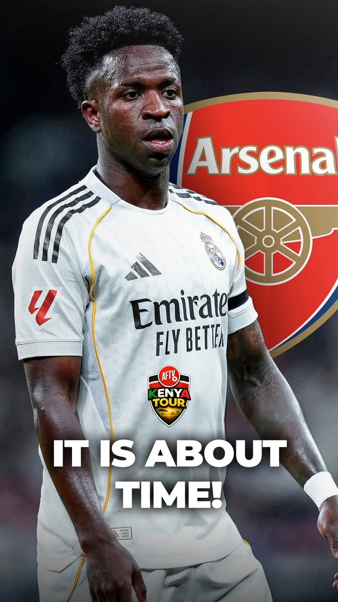 This week feels like we FINALLY get clarity of Vinicius news! 👀 Thank you to KC.sports for powering the AFTV Victory Tour in Kenya, with the support of Serena Hotels-Africa, 82 Sports, and Zetech University! 🇰🇪🙌 #AFTVKenya #ad #TransferDaily