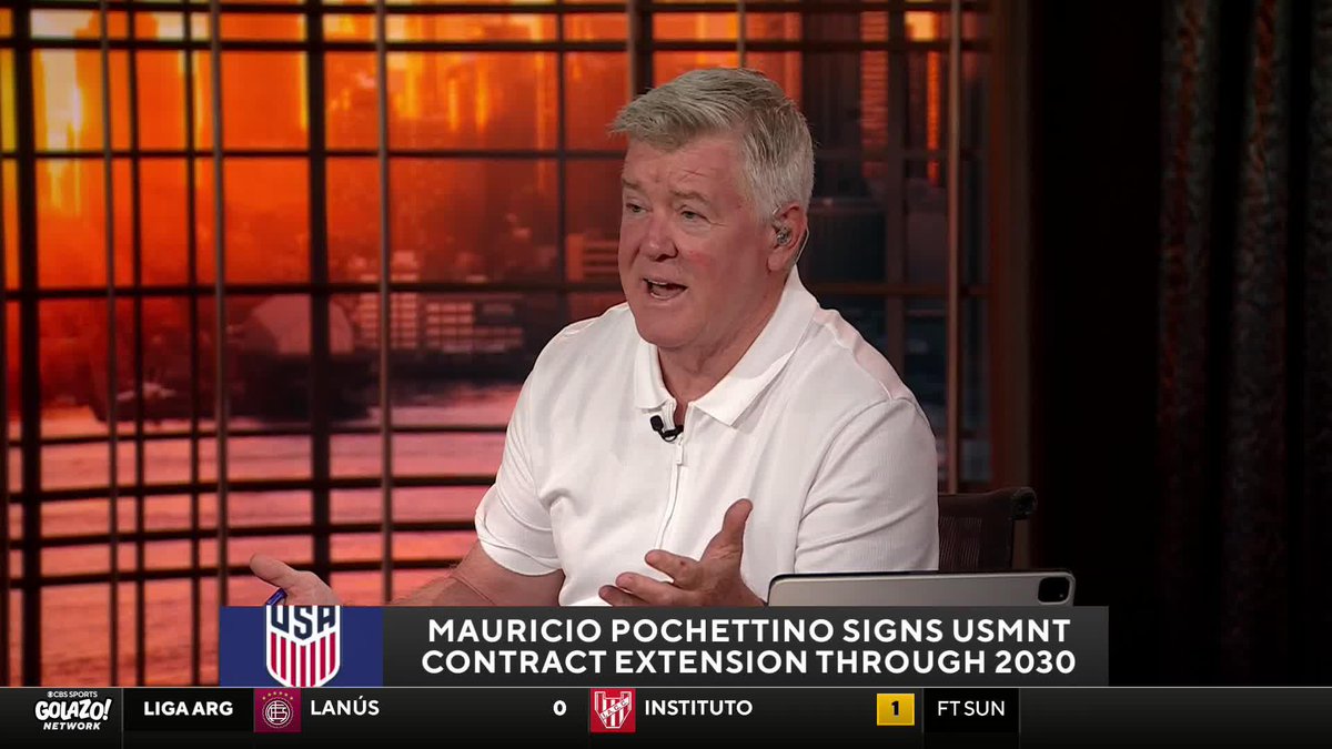 "There is going to be a job open in November. What happens if it's Tottenham? What happens if it's Man United?" @TomBogert on whether Mauricio Pochettino is in it for the long haul with the USMNT—or if he could still be lured back to club football 🗣️