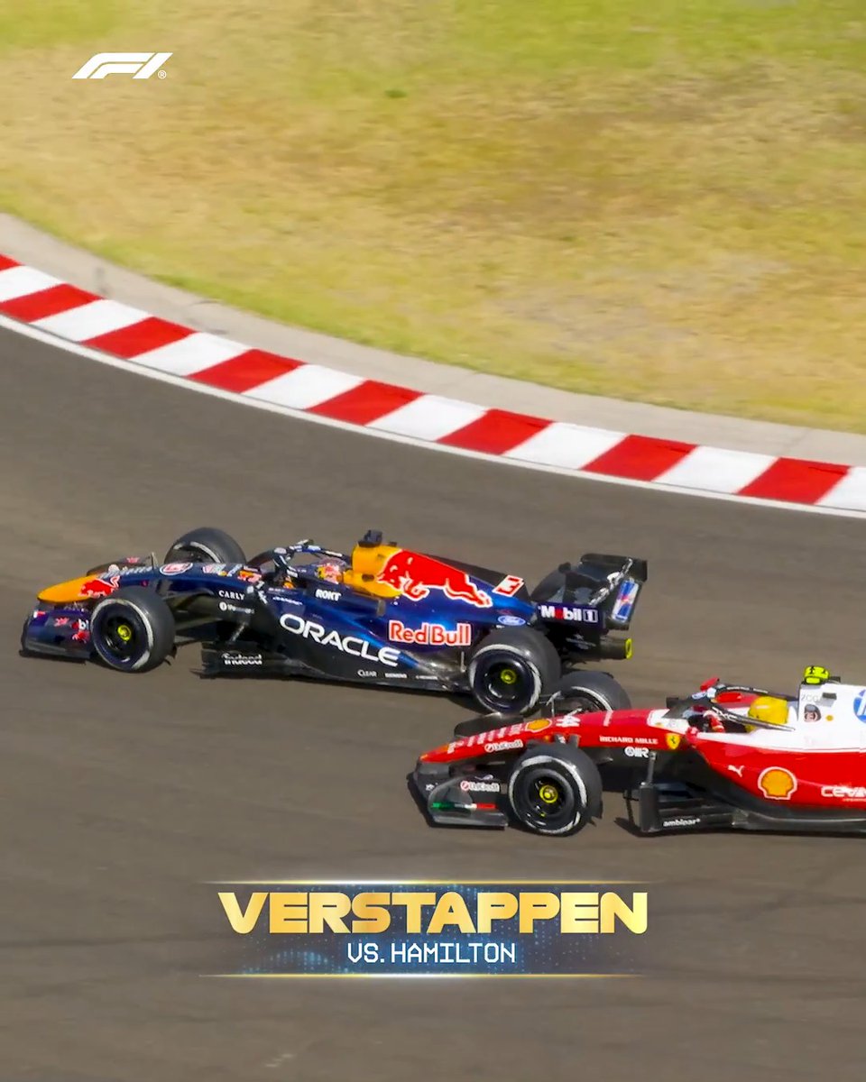 Looking back at a brilliant overtake from Max Verstappen in Hungary 👏 This Crypto.com Bold Move from the Red Bull driver on Lewis Hamilton instantly became a classic! 😮💨 #F1 #HungarianGP