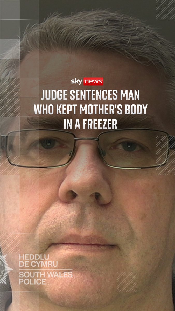 A man who kept his mother's body in a freezer for nearly three years while receiving more than £78,000 of her benefits has been jailed.