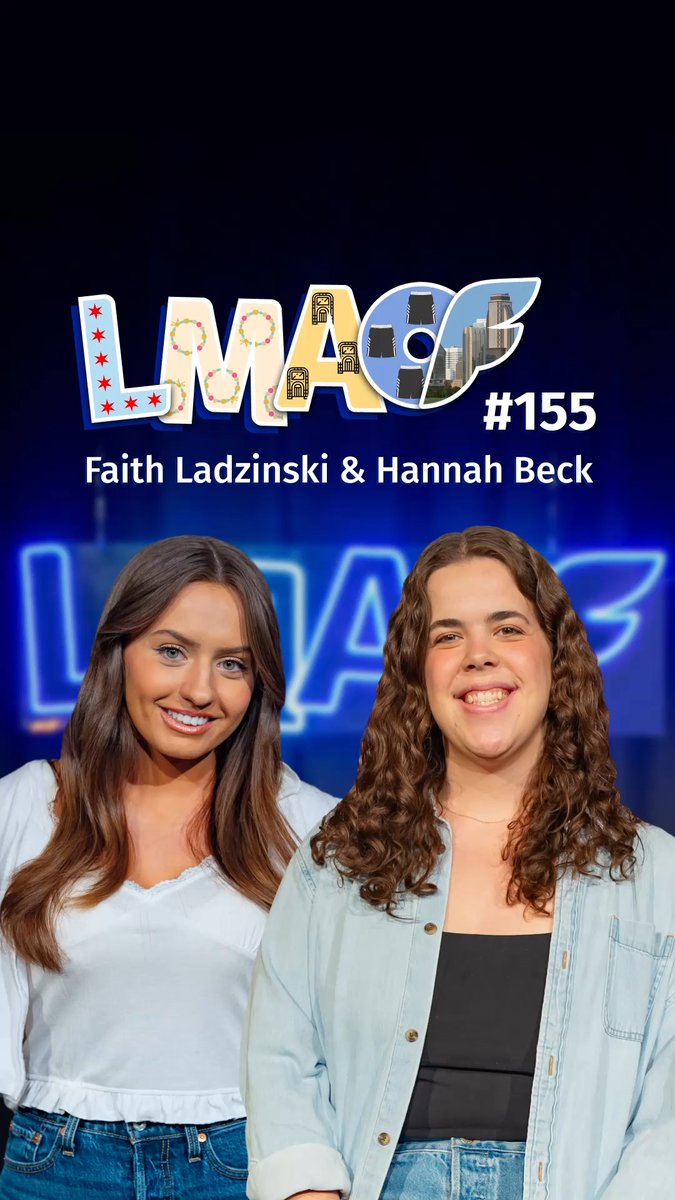Welcome to your Chicago comedy era 😂 Catch the rest on #LMAOF with Faith Ladzinski &amp; Hannah Beck. Watch FREE: