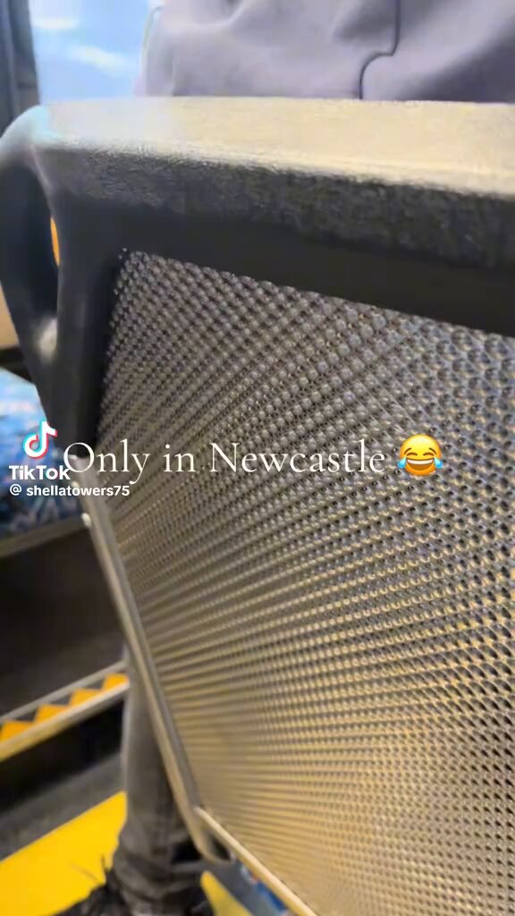 Bus ride in Newcastle..... 😳