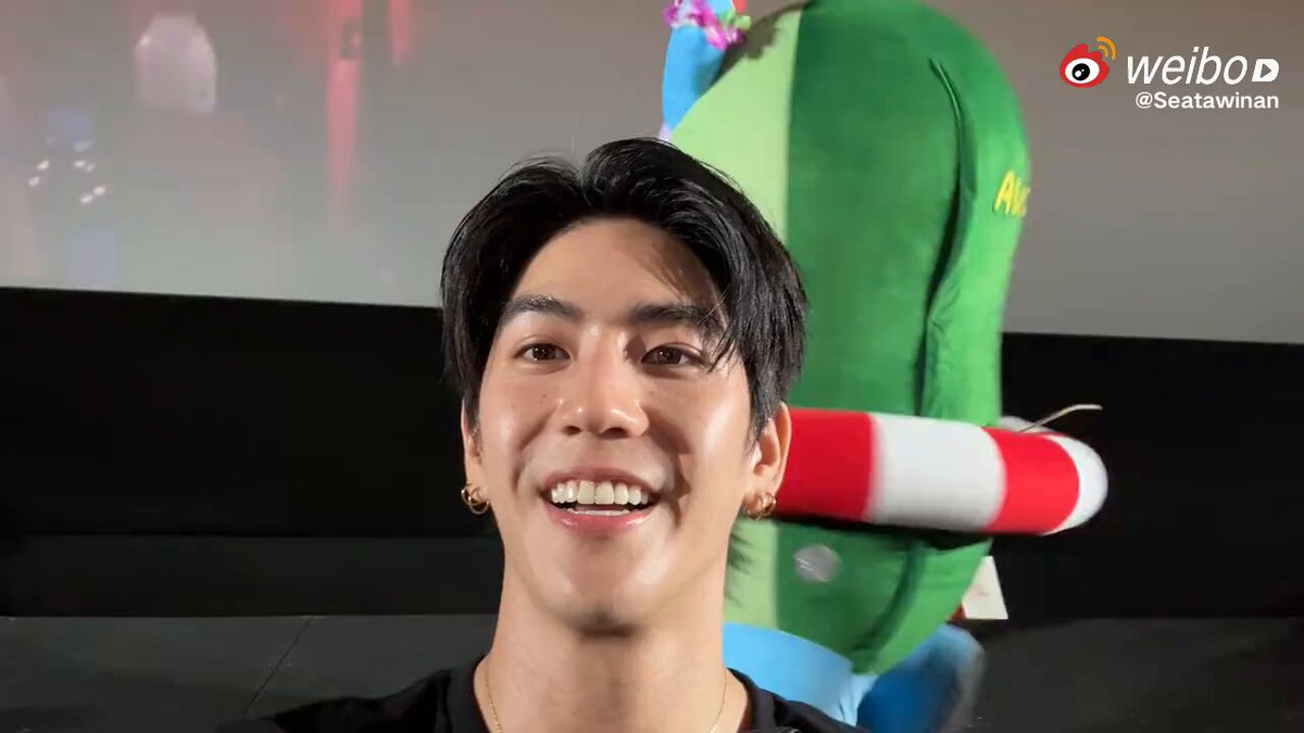 คลิปมีเสียงแล้วน่ารักเพิ่มอีกล้านเท่าเลย😭😭 #sea_tawinan #AVOCEAN