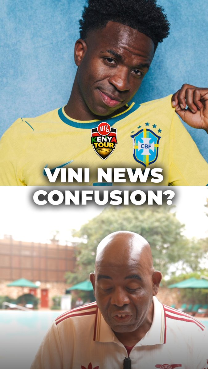 Vinícius Jr conspiracy? 👀🔴 Thank you to KC.sports for powering the AFTV Victory Tour in Kenya, with the support of Serena Hotels-Africa, 82 Sports, and Zetech University! 🇰🇪🙌 #AFTVKenya #ad #TransferDaily