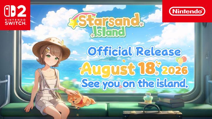 Escape the hustle of everyday life and discover a cozy paradise in Starsand Island, coming to Nintendo Switch 2 on Aug 18! Relax on your own or share the journey with friends in online multiplayer. See you on the island!