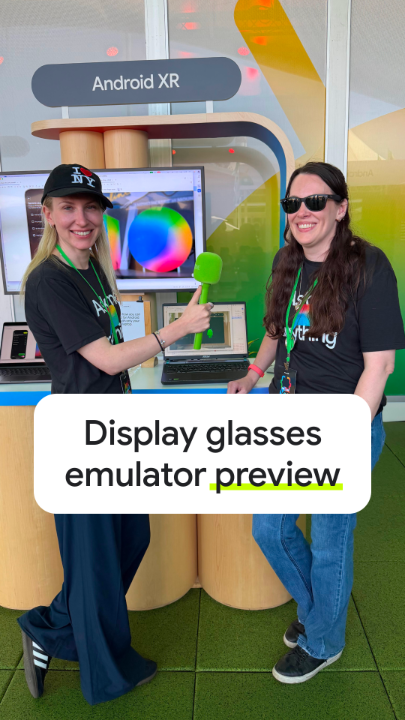 Develop for display glasses without a physical device. 👓 You can seamlessly pair a companion phone and render your Jetpack Compose Glimmer UI in Android Studio Canary 5. Get the emulator and start developing today →