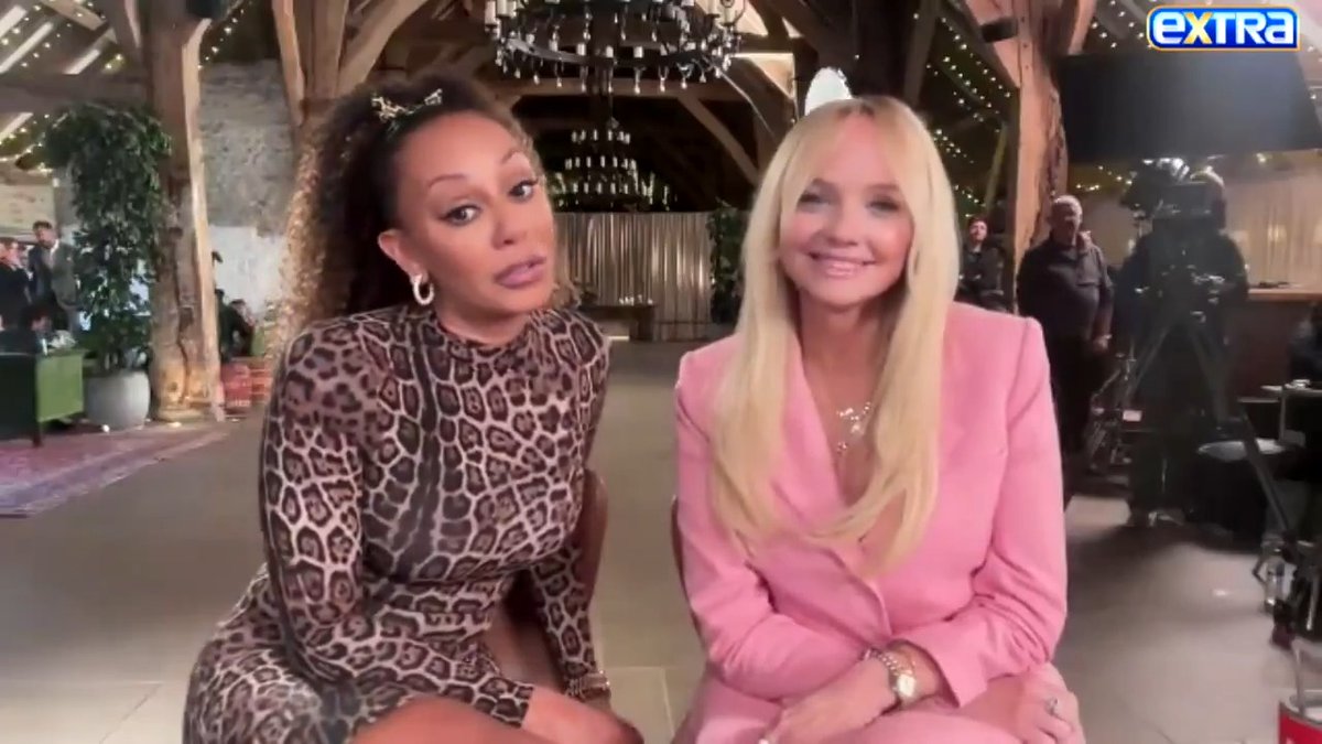 Mel B &amp; Emma Bunton dish on teaming up for #AGT and a possible Spice Girls 30th anniversary reunion: "Fingers crossed." 🤞🇬🇧