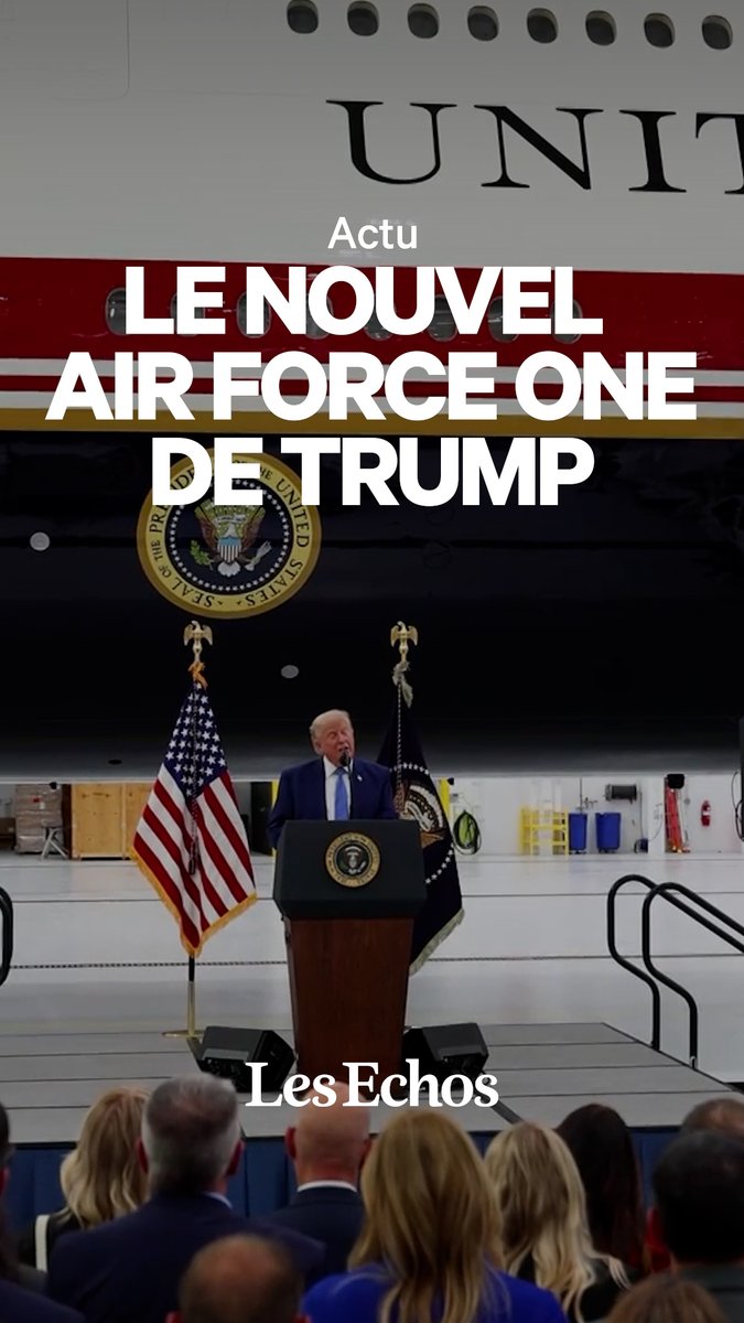 ✈️ Un avion de luxe offert par le Qatar, 400 millions de dollars de modifications… Alors que cet avion de luxe était aménagé pour la famille royale qatarie, le gouvernement américain le transforme aujourd’hui en Air Force One.