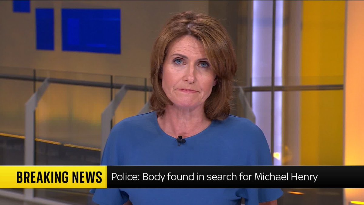 BREAKING: A body has been found in the search for 19-year-old Michael Henry, from the Rothbury area, who went missing after falling from a kayak, according to Northumbria Police. Latest UK news: 📺 Sky 501, Virgin 602, Freeview 233 and YouTube