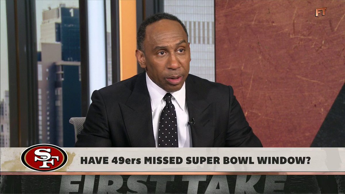 "No disrespect to San Francisco, you got a good team, you’re just in the wrong damn division!" Stephen A Smith sounds off on the 49ers 🗣️