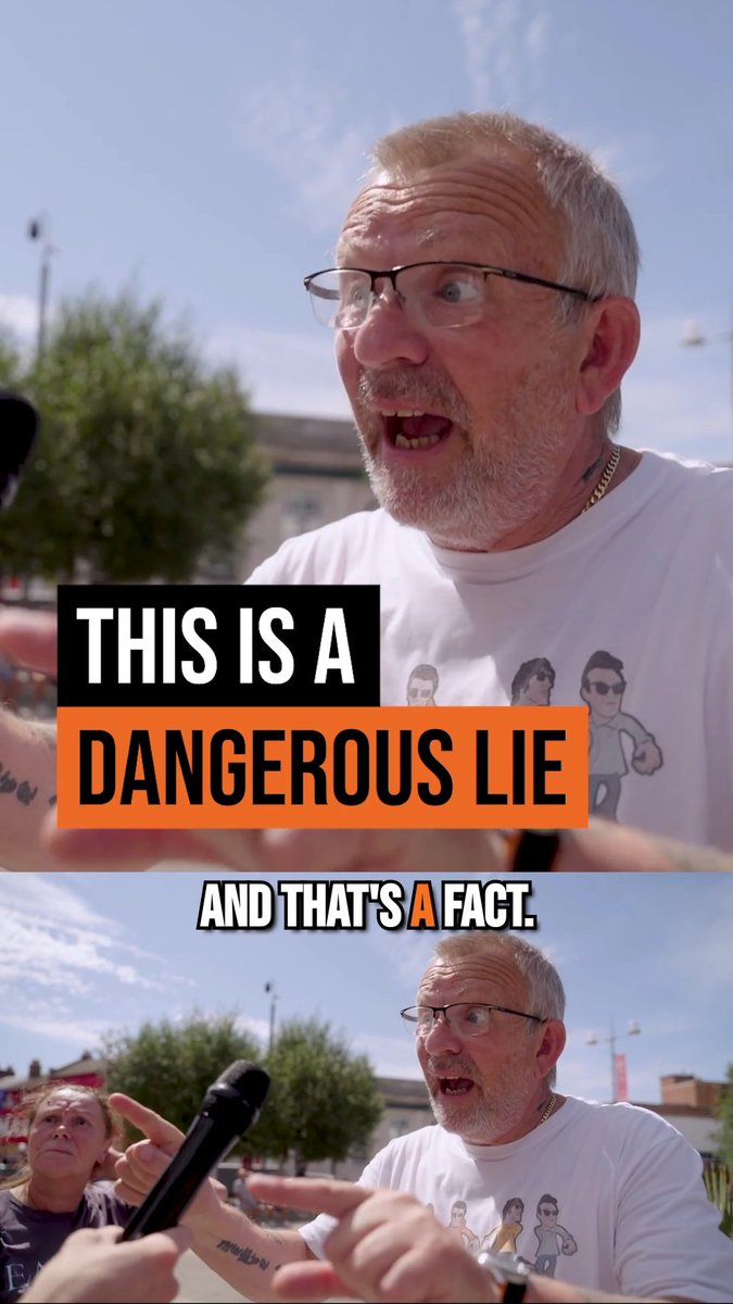These hateful lies spread online. They are radicalising people into extremism.