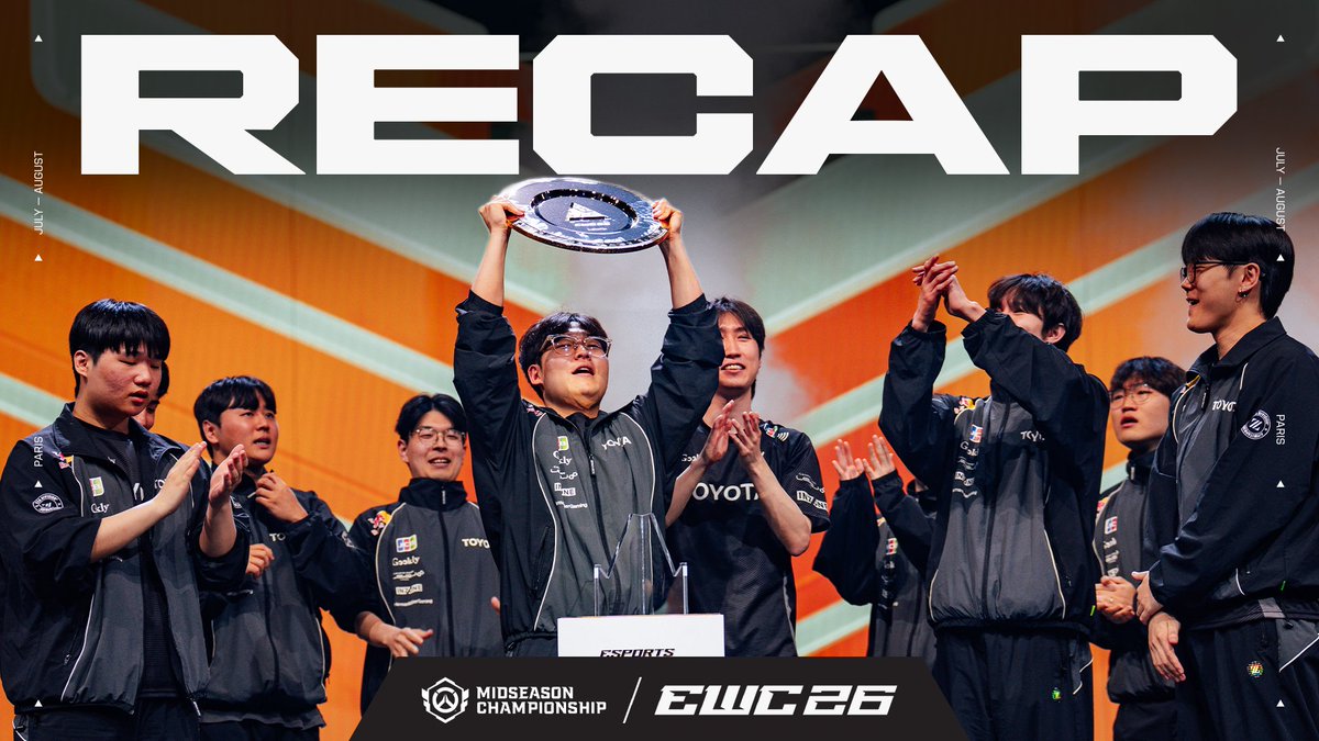 Yesterday, a spectacular performance from ZETA DIVISION rewarded them with a shiny trophy! Watch the OWCS MSC at EWC26 recap here ⤵️