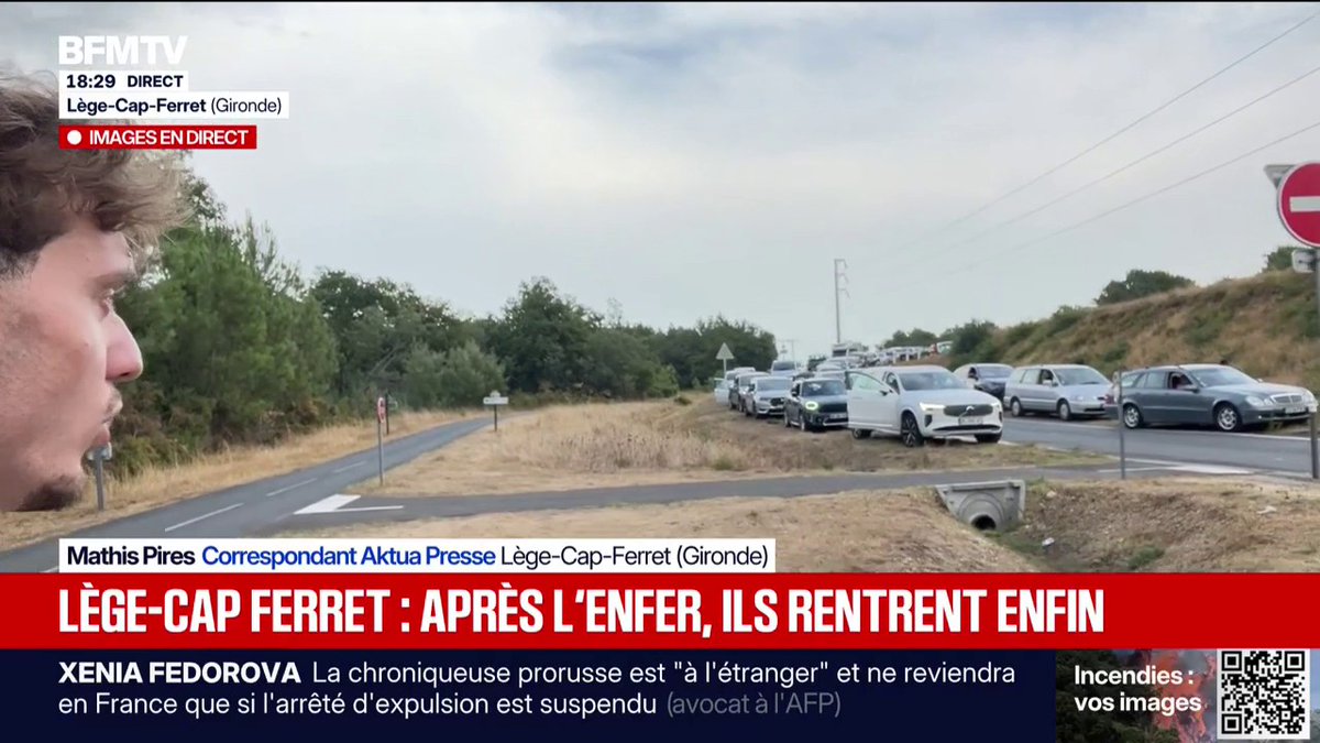 Après les incendies en Gironde, les habitants rentrent enfin chez eux