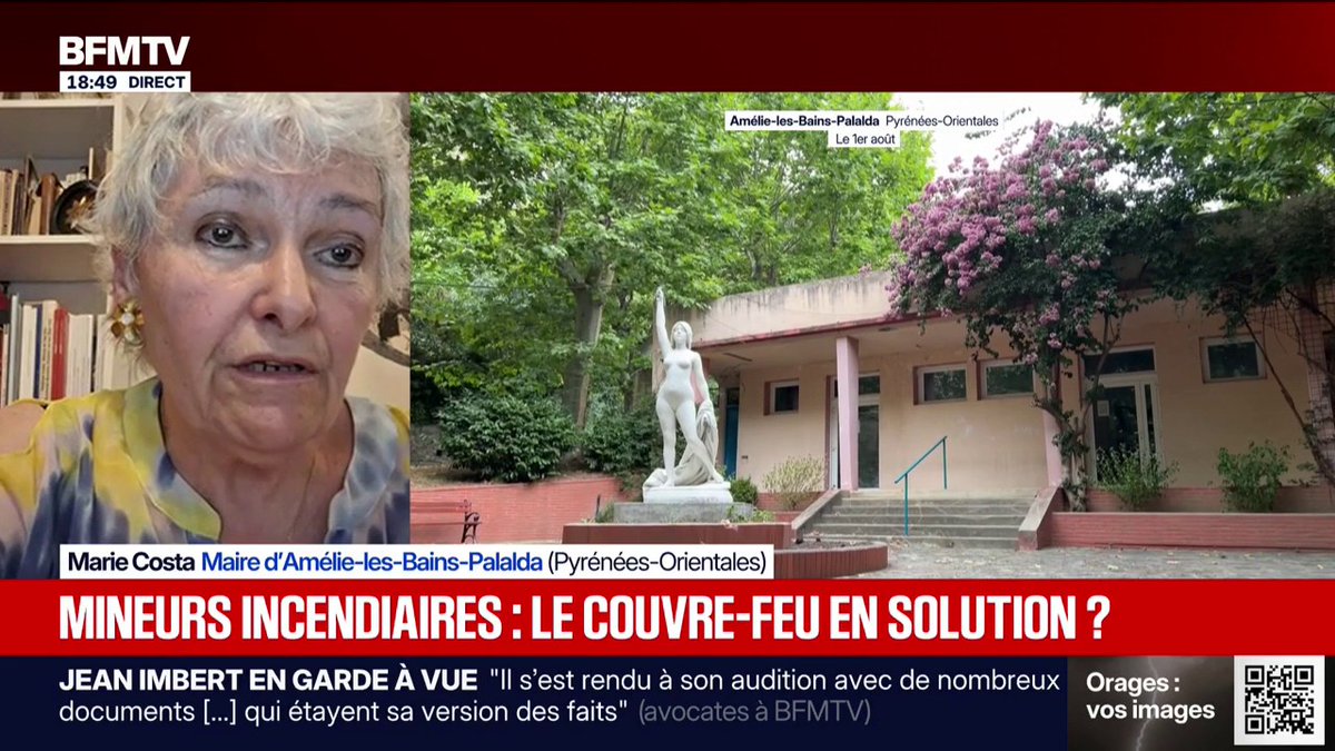 🔴🇫🇷 FLASH - Suite aux dégradations dans un village, une maire instaure un couvre feu pour les mineurs de moins de 15 ans jusqu'au 1er septembre. Est-ce une bonne mesure selon-vous ?