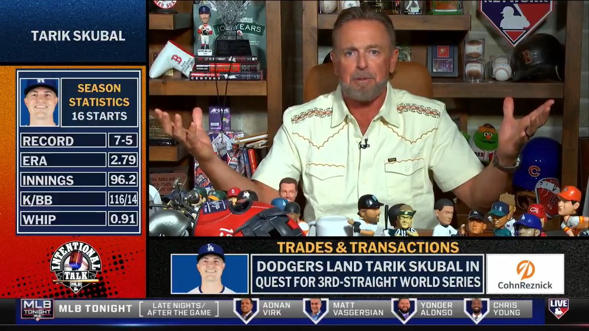 "Friedman got this done... this game's not won on paper, it's won between the lines." Kevin Millar reacts to the Dodgers acquiring Tarik Skubal and what this means for the other teams looking to stop their three-peat bid. Siera Santos | RyanDempster