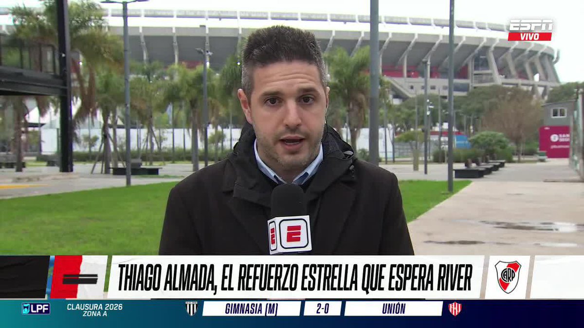 "FLAMENGO NO SE BAJA DE LA OPERACIÓN" Juan Patricio Balbi y las últimas novedades sobre la posible llegada de Thiago Almada a River. 📺 #ESPNF90 | #DisneyPlus Plan Premium