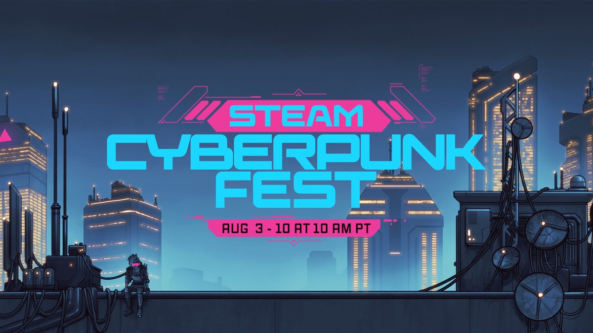 Are you a fan of rain-drenched neon nights, cybernetic body parts, and dystopian mega-cities? If yes, Steam Cyberpunk Fest might be for you! Solve murders, build futuristic cities, go on co-op spy adventures and more - now until August 10.
